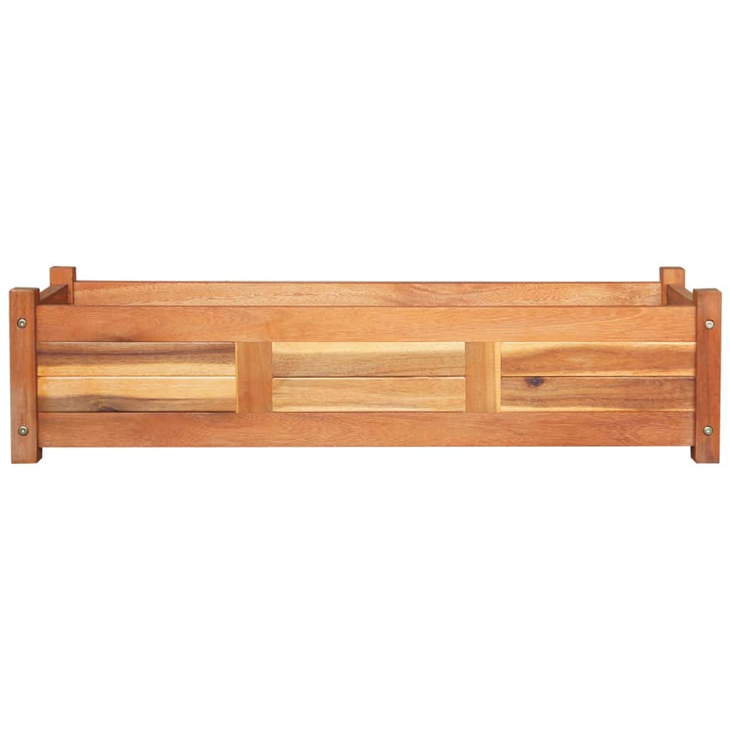 Taimelava, 2 tk, 100 x 30 x 25 cm, akaatsiapuu