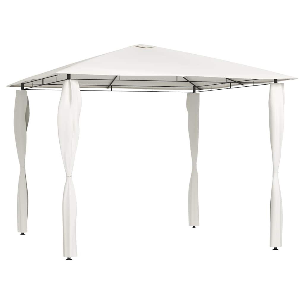 Lehtla postikatetega 3 x 3 x 2,6 m, kreemjas, 160 g/m²