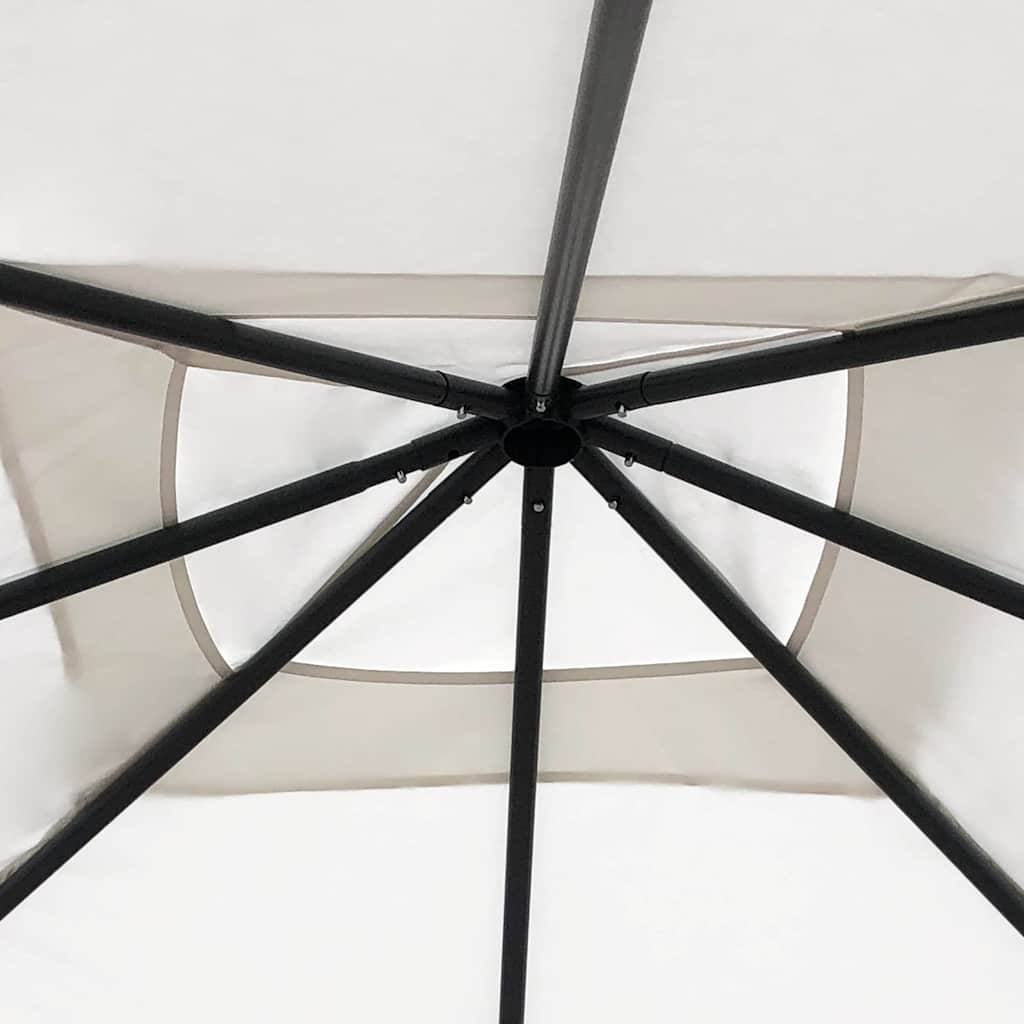 Lehtla postikatetega 3 x 3 x 2,6 m, kreemjas, 160 g/m²