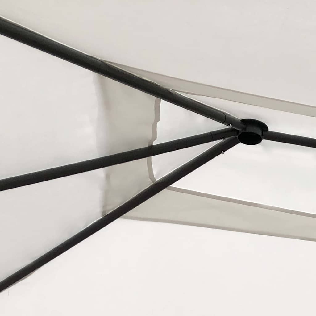 Lehtla postikatetega 2,98x5,3x2,59 m, kreemjas 160 g/m²