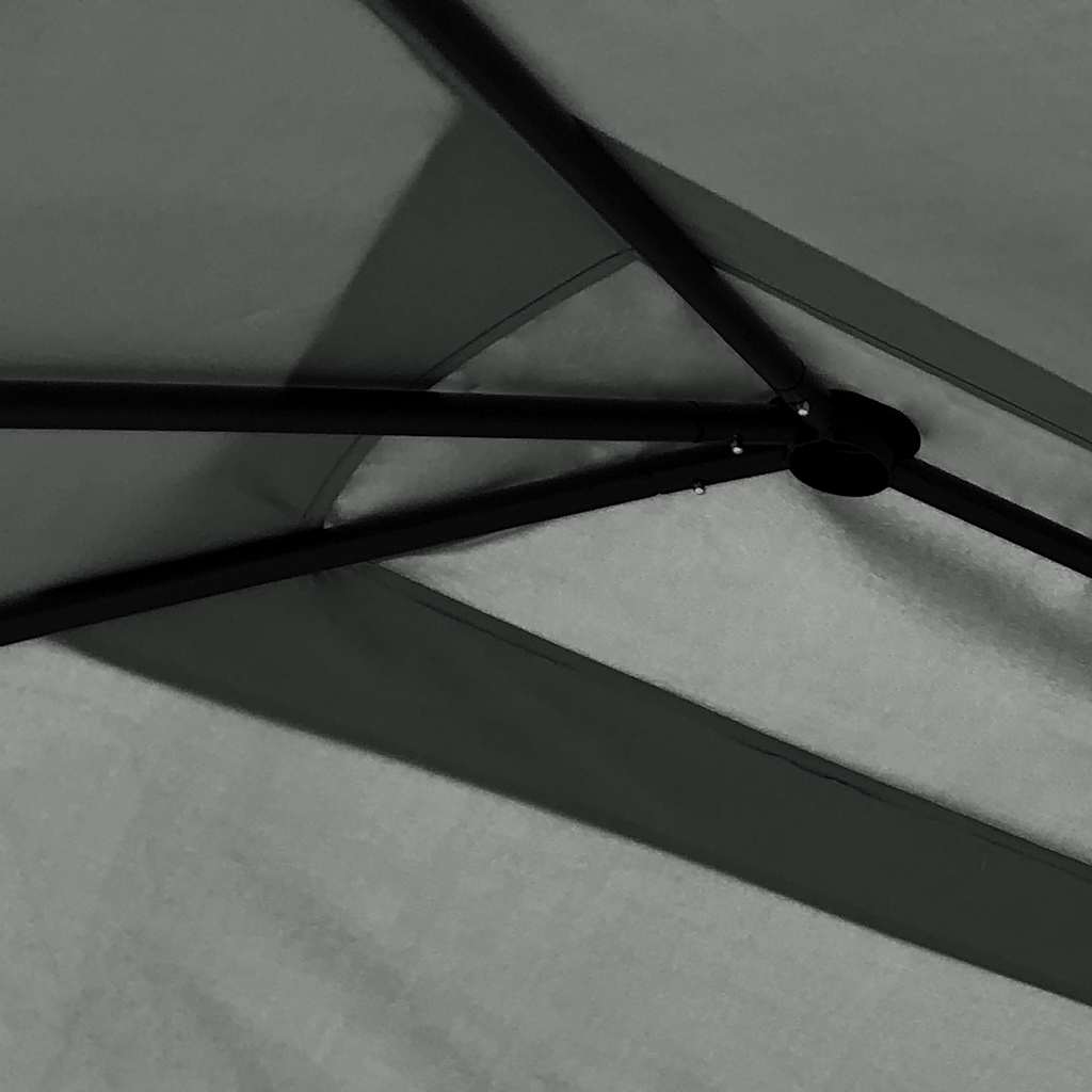 Lehtla postikatetega 2,98x5,3x2,59 m, antratsiithall 160 g/m²