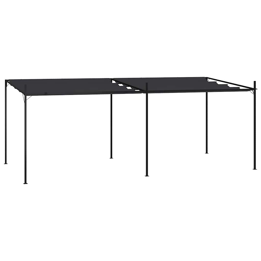 Varjualune eemaldatava katusega 600x300x233 cm, antratsiithall