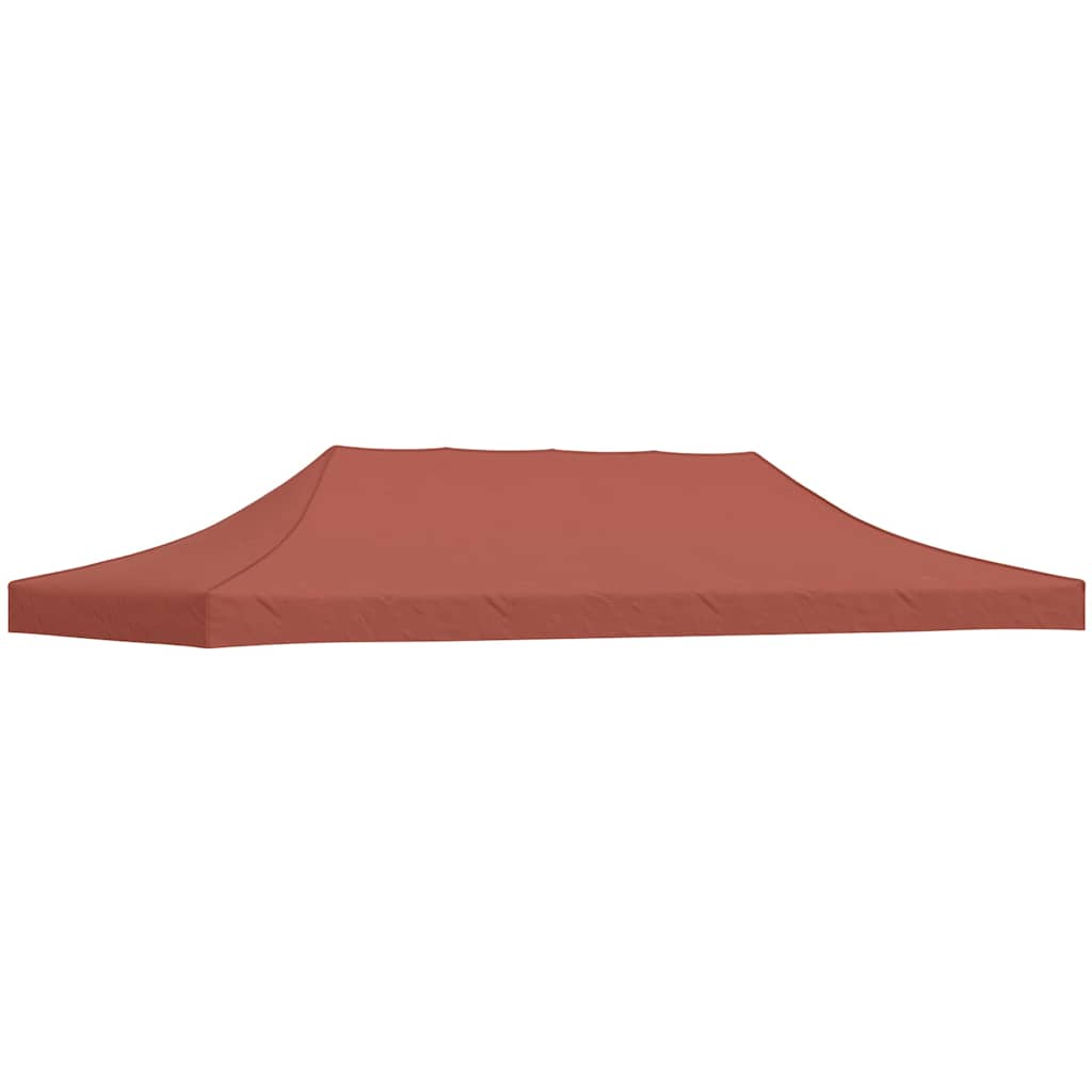 Peotelgi katus 6 x 3 m, terrakota, 270 g/m²