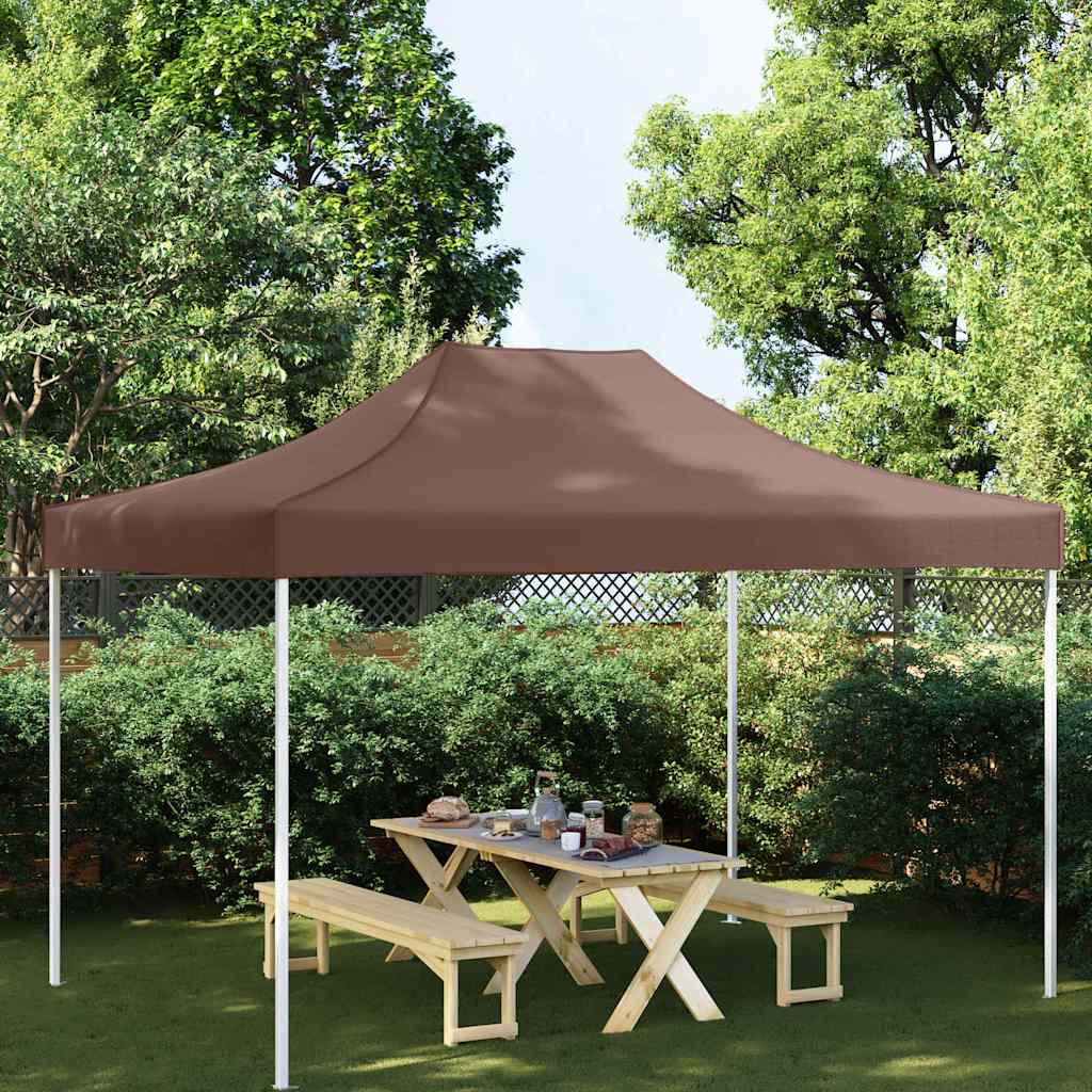Peotelgi katus 4 x 3 m, pruun, 270 g/m²