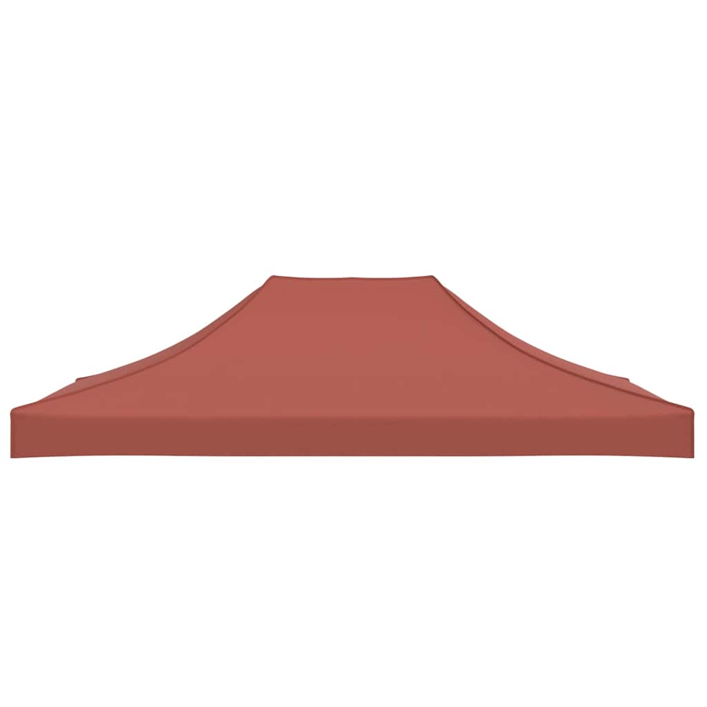 Peotelgi katus 4 x 3 m, terrakota, 270 g/m²