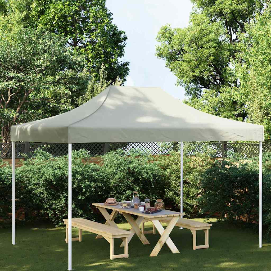 Peotelgi katus 4,5 x 3 m, kreemjas, 270 g/m²