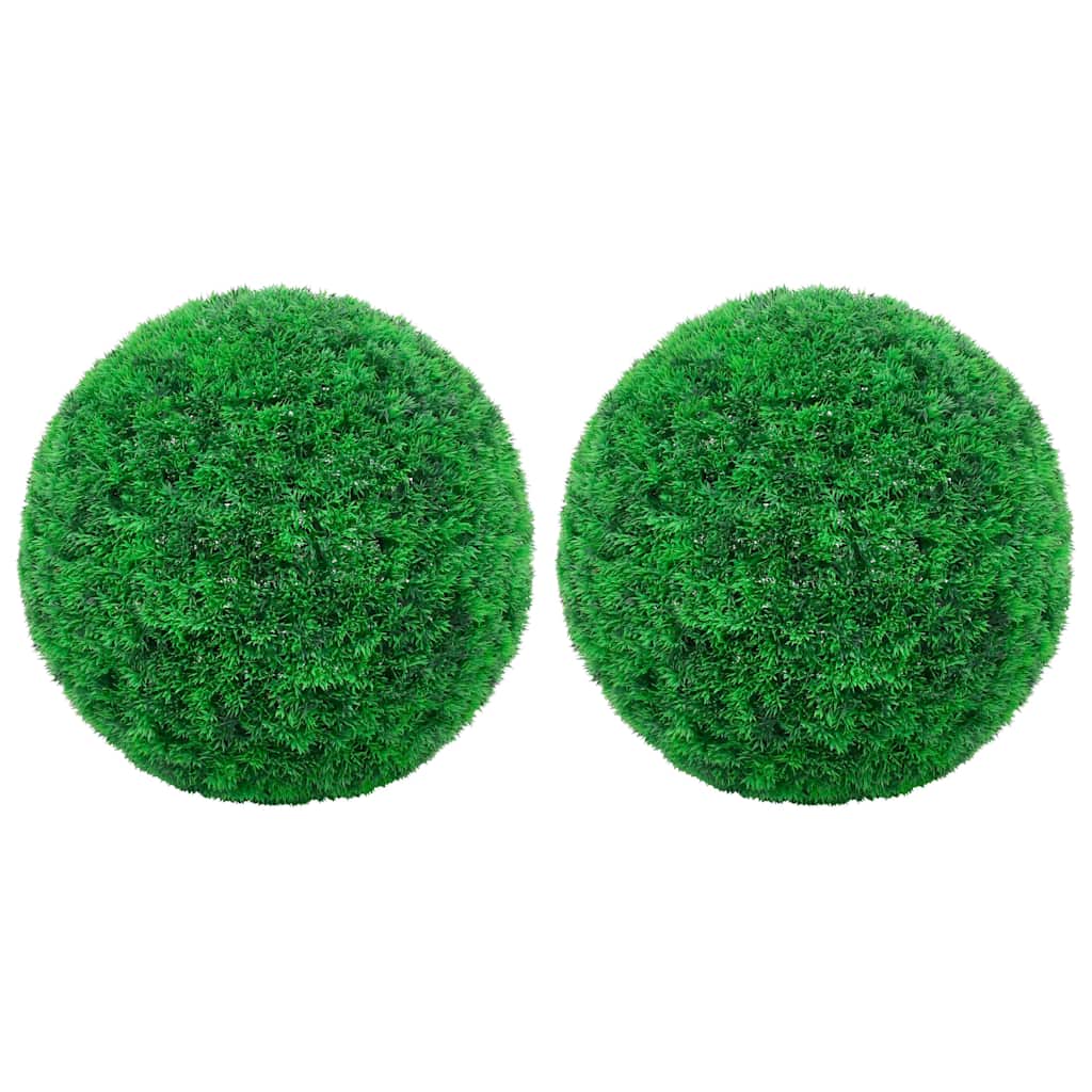 Kunstpukspuu pallid 2 tk 45 cm