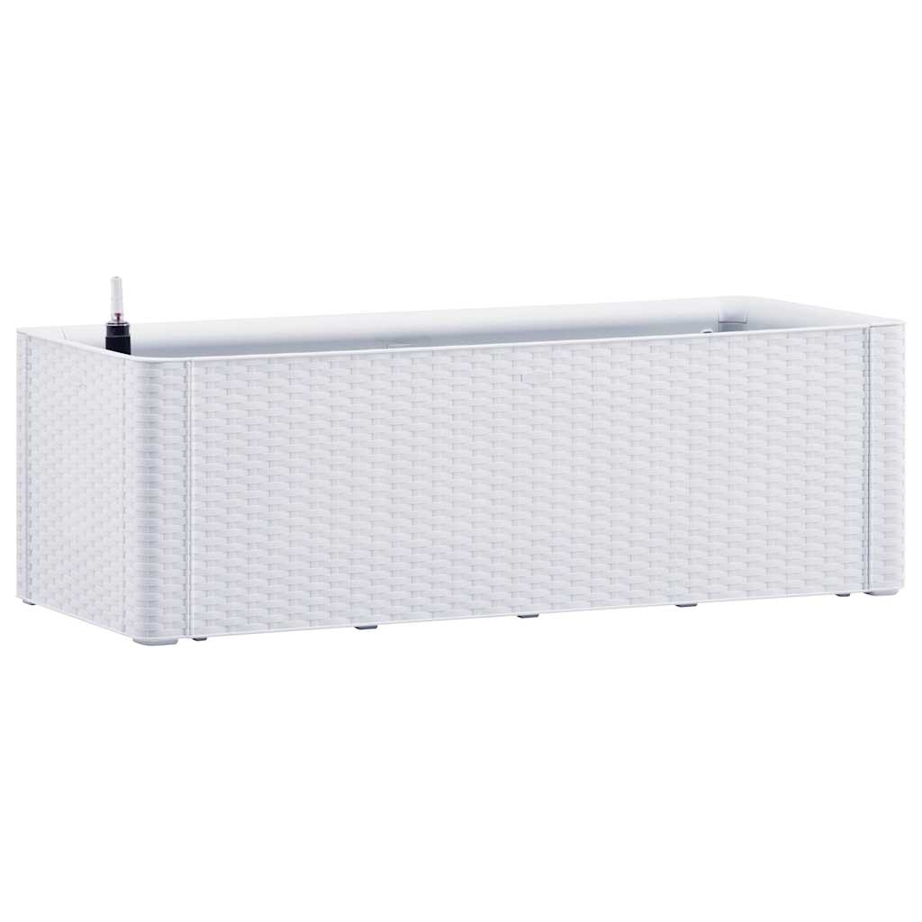 Taimelava isekastmise süsteemiga, valge 100 x 43 x 33 cm