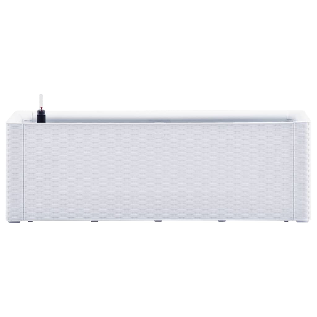 Taimelava isekastmise süsteemiga, valge 100 x 43 x 33 cm