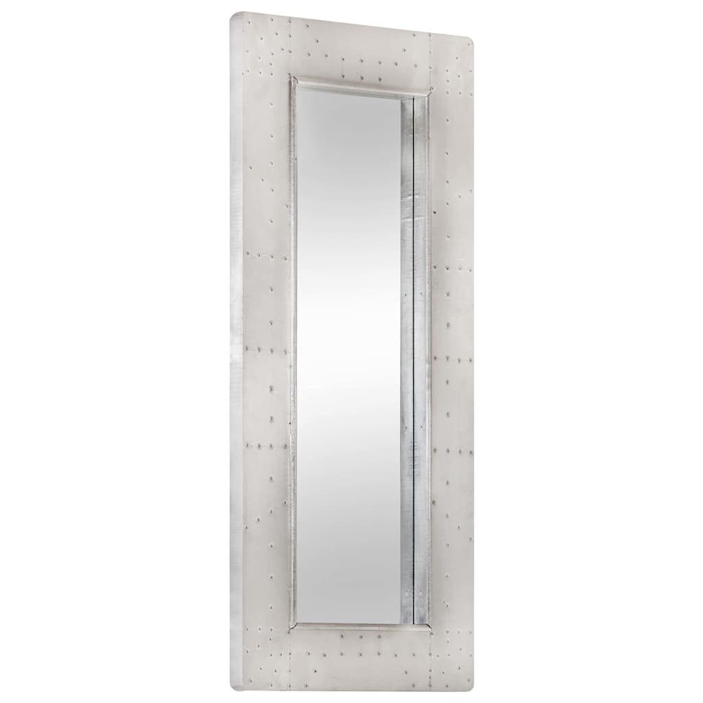 Lennuki stiilis peegel, 110 x 50 cm, metall