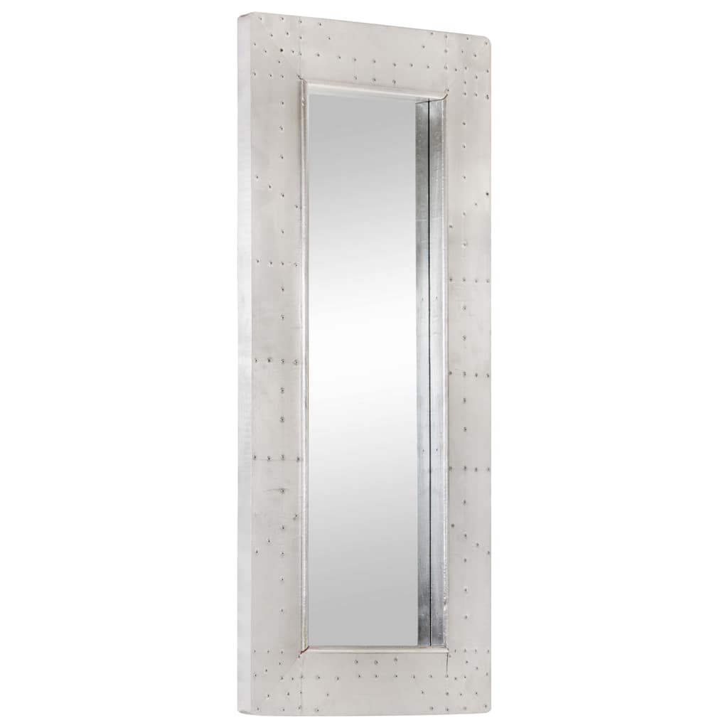 Lennuki stiilis peegel, 110 x 50 cm, metall