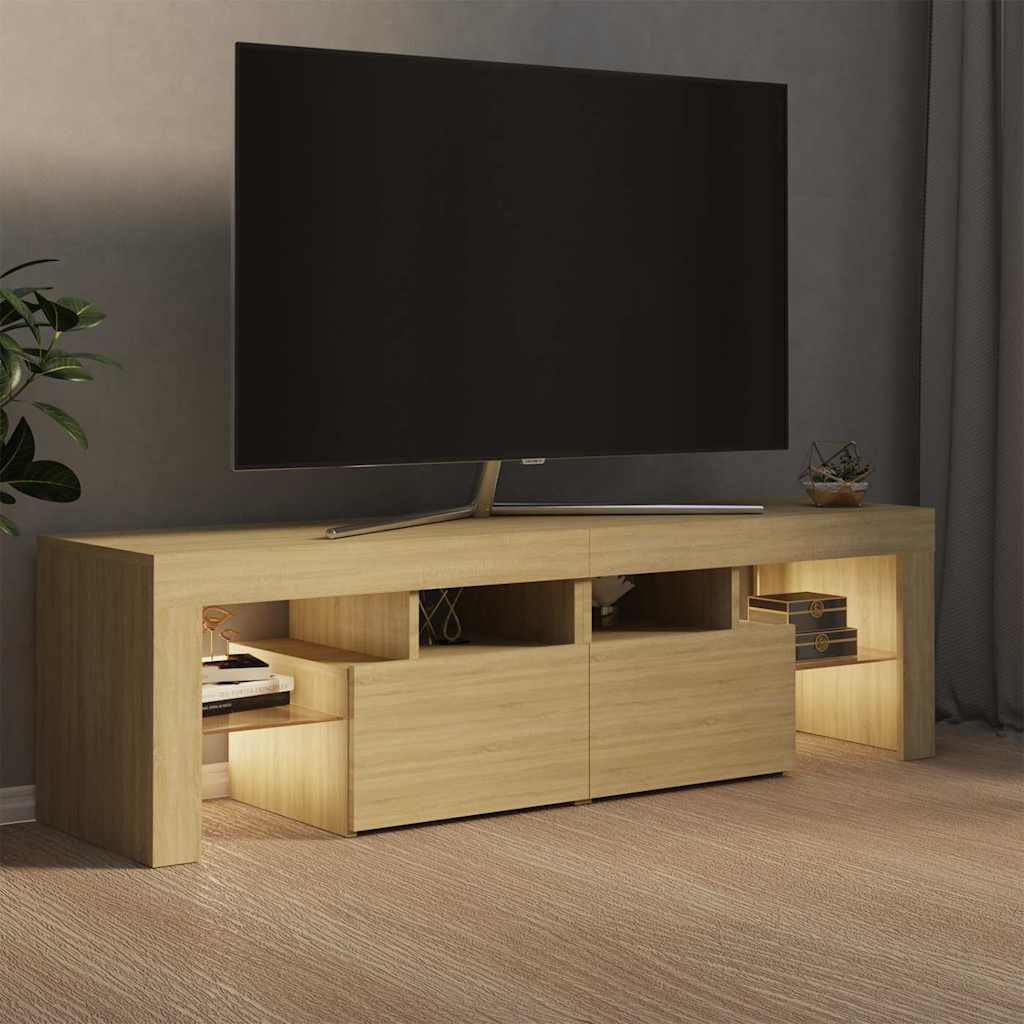 Telerialus LED-tuledega, Sonima tamm, 140 x 36,5 x 40 cm