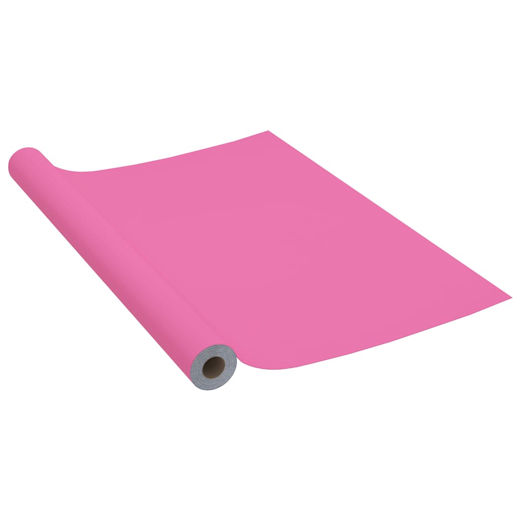 Iseliimuv mööblikile, kõrgläikega roosa, 500 x 90 cm, PVC