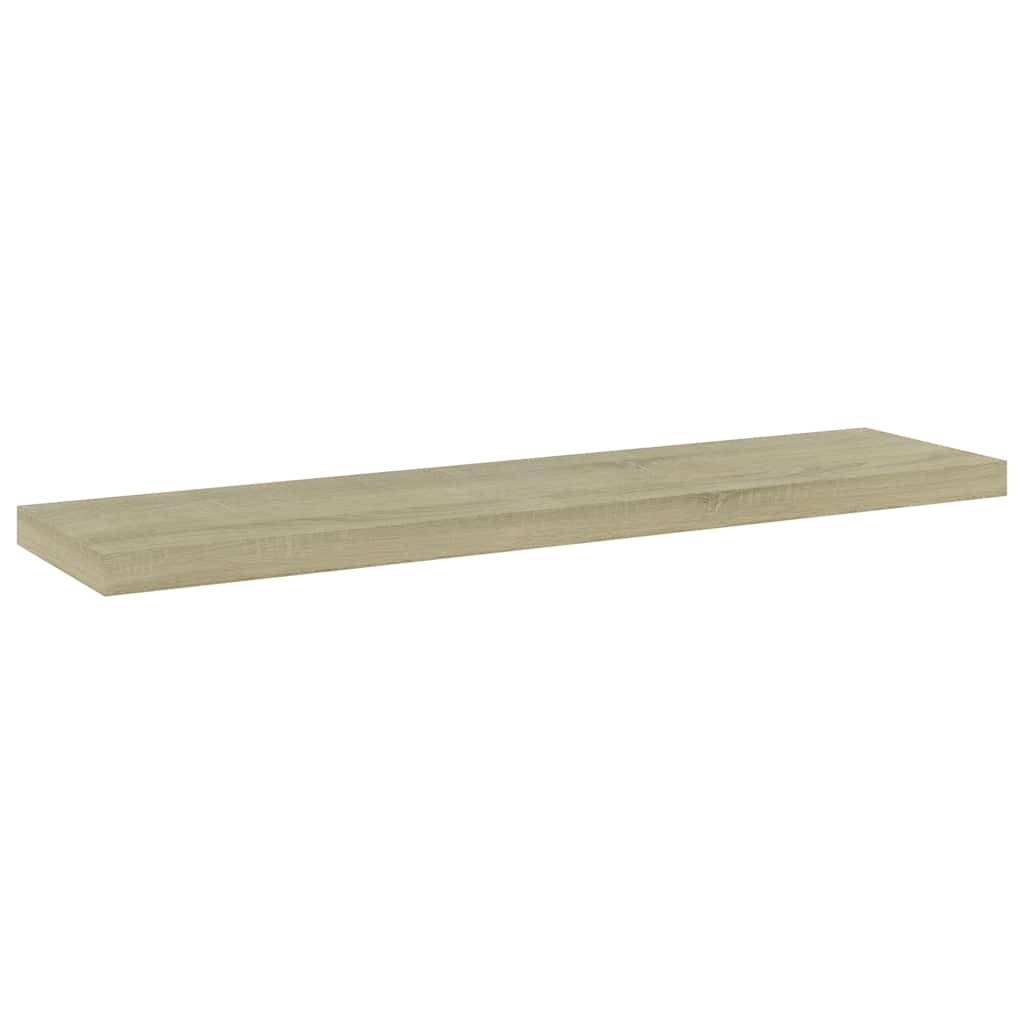 Riiuliplaadid 4 tk, Sonoma tamm, 40x10x1,5 cm, tehispuit