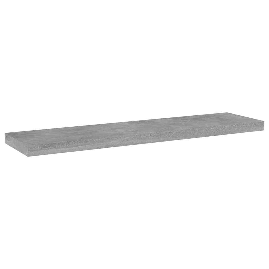 Riiuliplaadid 4 tk, betoonhall, 40x10x1,5 cm, tehispuit