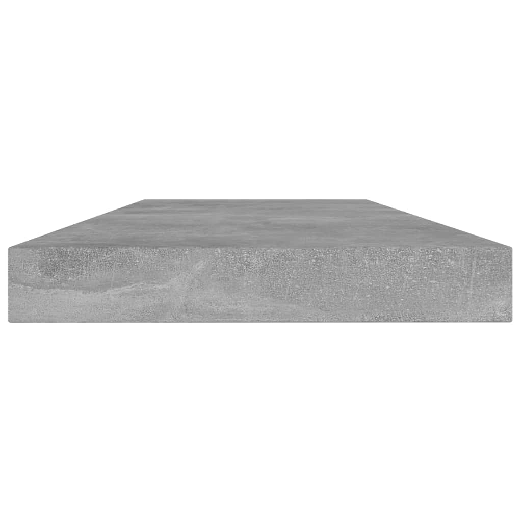 Riiuliplaadid 4 tk, betoonhall, 40x10x1,5 cm, tehispuit