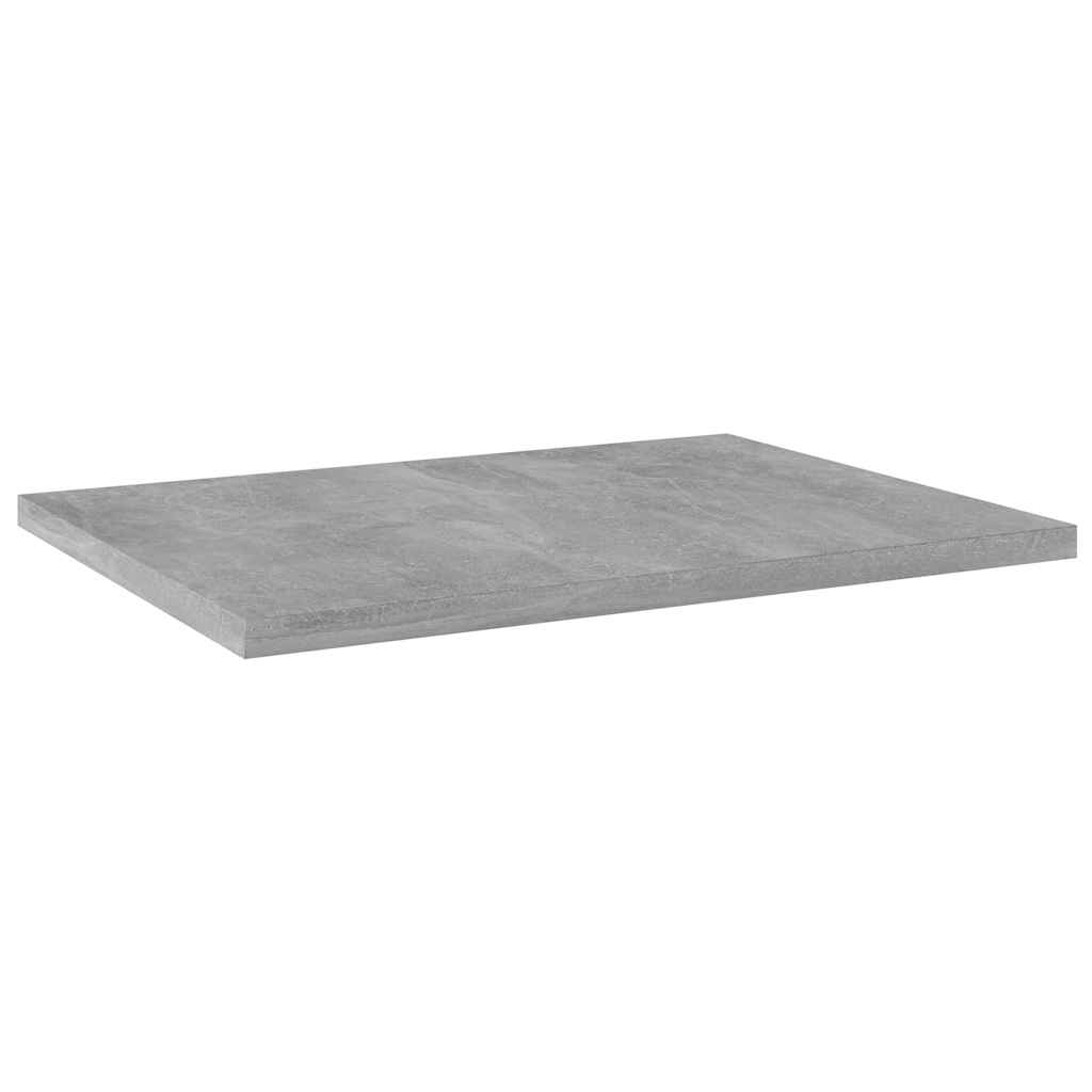 Riiuliplaadid 4 tk, betoonhall, 40x30x1,5 cm, tehispuit