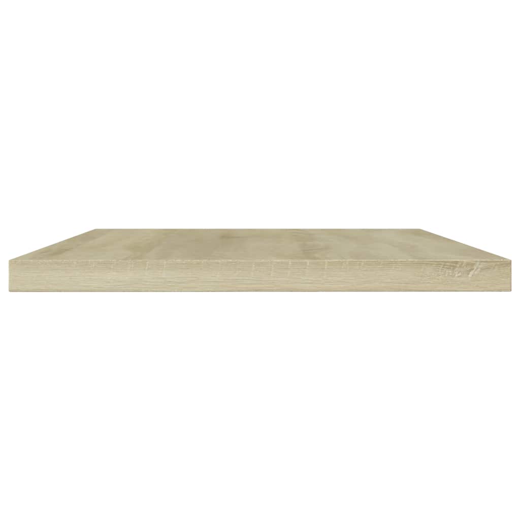 Riiuliplaadid 4 tk, Sonoma tamm, 60x10x1,5 cm, puitlaastplaat
