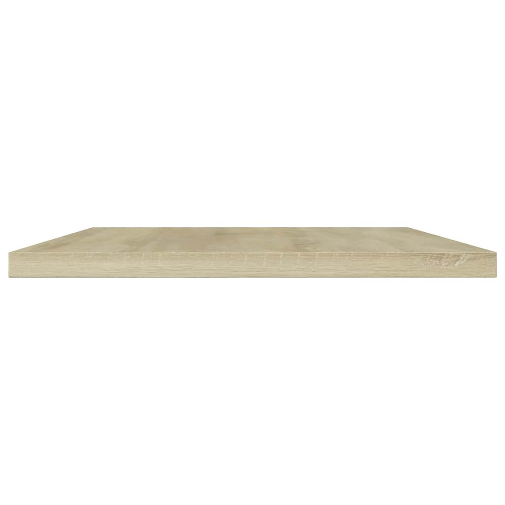 Riiuliplaadid 4 tk, Sonoma tamm, 60x20x1,5 cm, puitlaastplaat