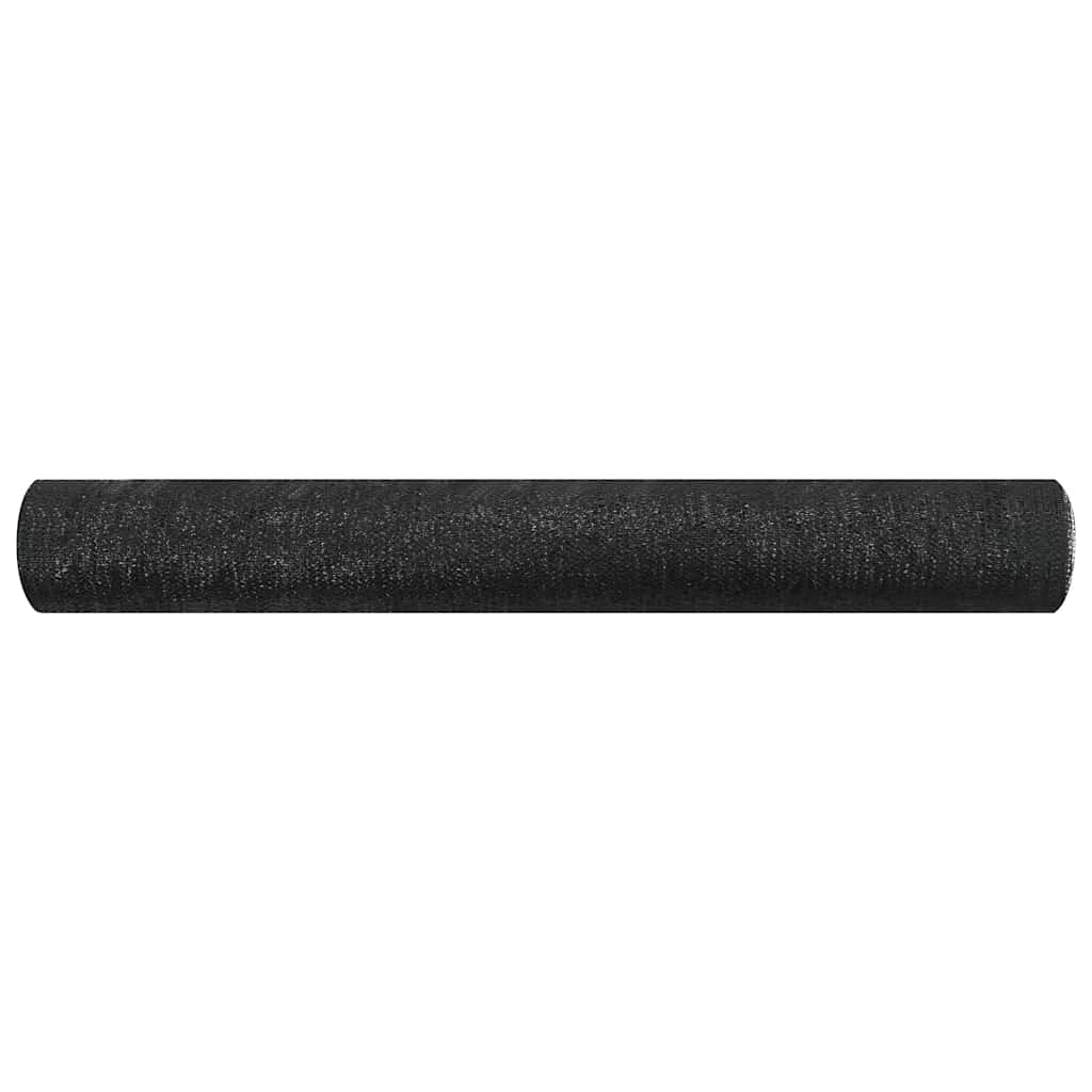Privaatsusvõrk, must, 2 x 10 m, HDPE, 75 g/m²
