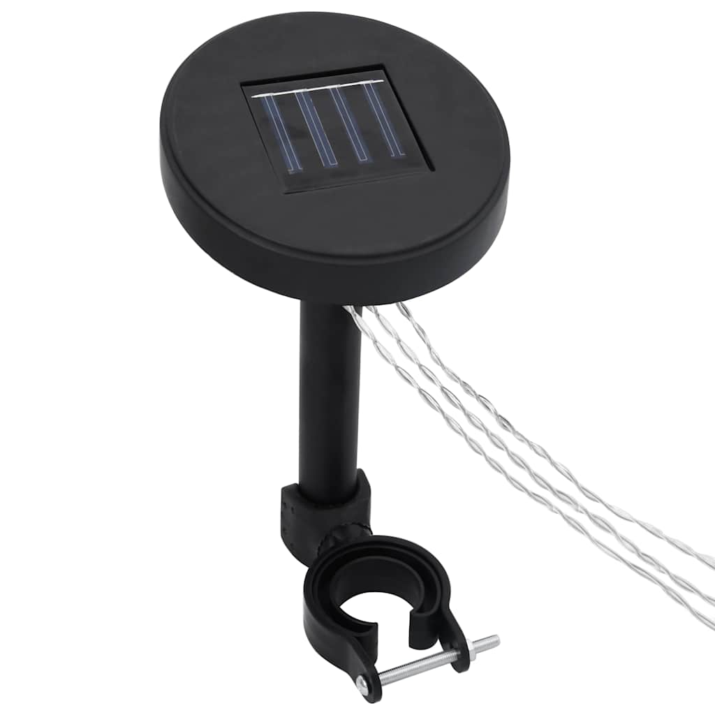 Lehtla LED-valgusketid päikesepaneeliga