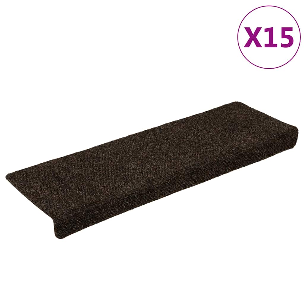 Trepimatid, isekleepuvad, 15 tk, 65 x 21 x 4 cm, tumepruunid, ristkülikukujulised servad
