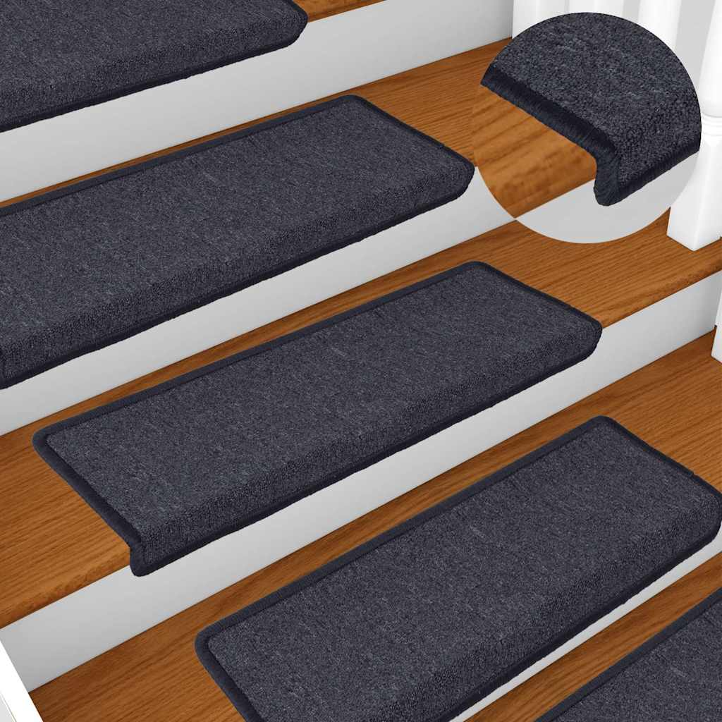 Trepimatid 15 tk 65 x 21 x 4 cm tumehall ja sinine ristkülikukujuline serv