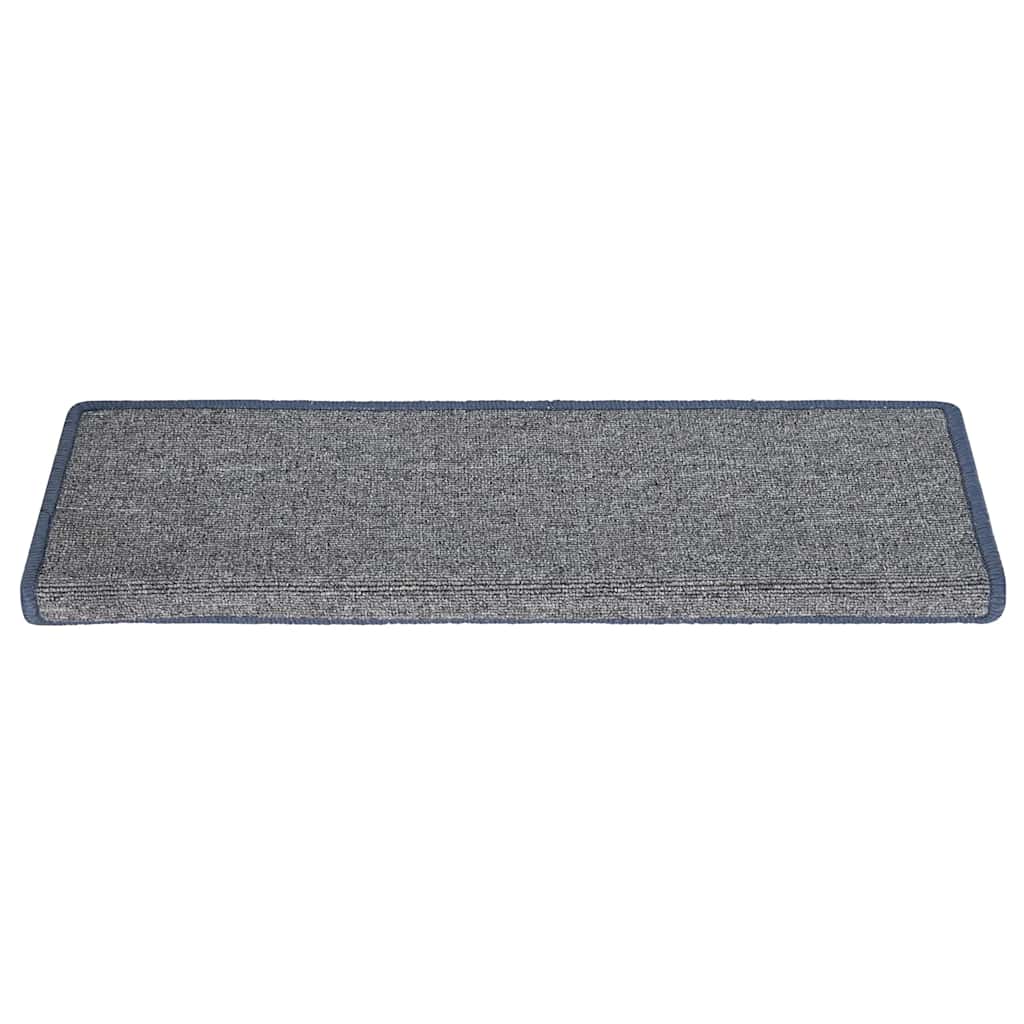 Trepimatid 15 tk 65 x 21 x 4 cm helehall ja sinine ristkülikukujulise servaga