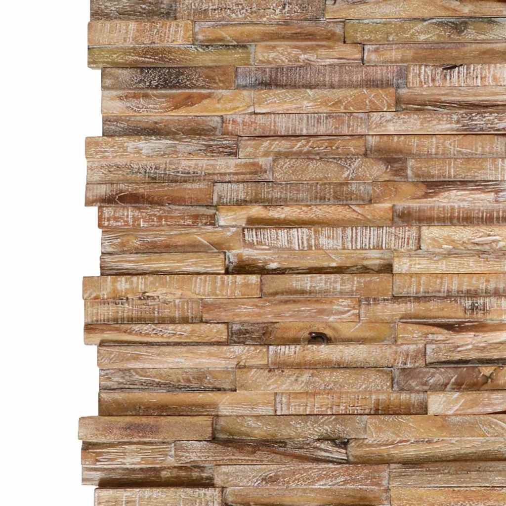 3D seinaplaadid 10 tk, 1,01 m² tiikpuu