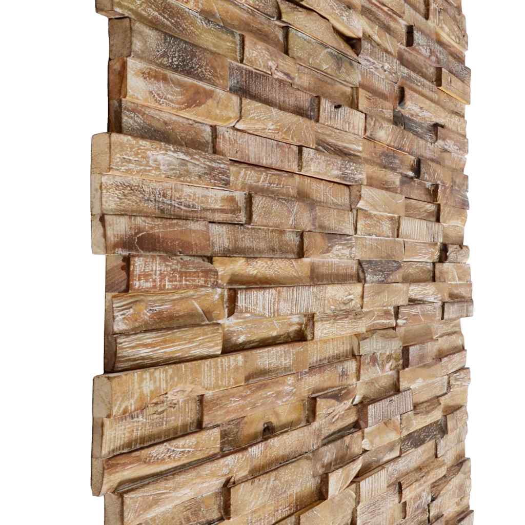 3D seinaplaadid 10 tk, 1,01 m² tiikpuu