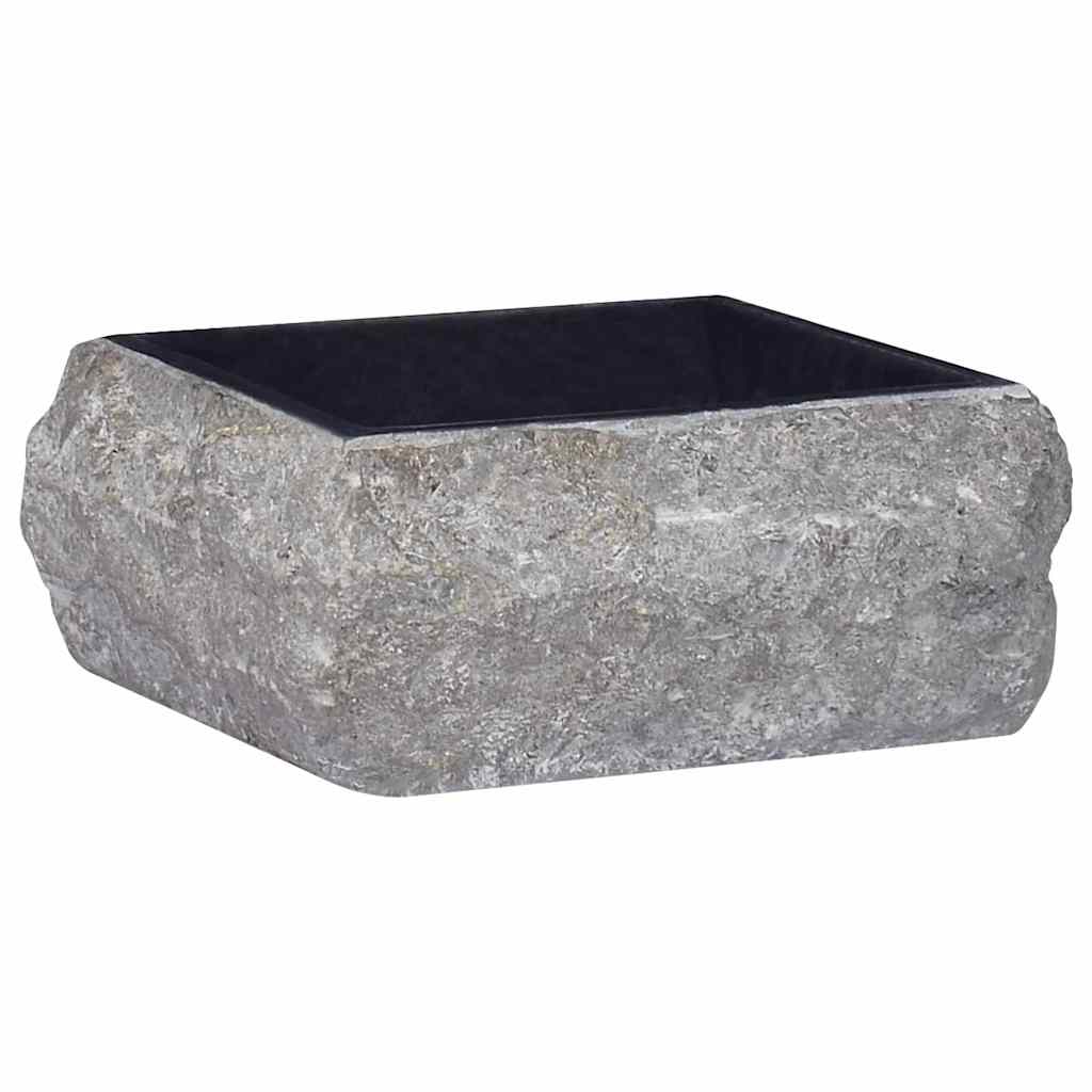Valamu, must, 30x30x13 cm, marmor