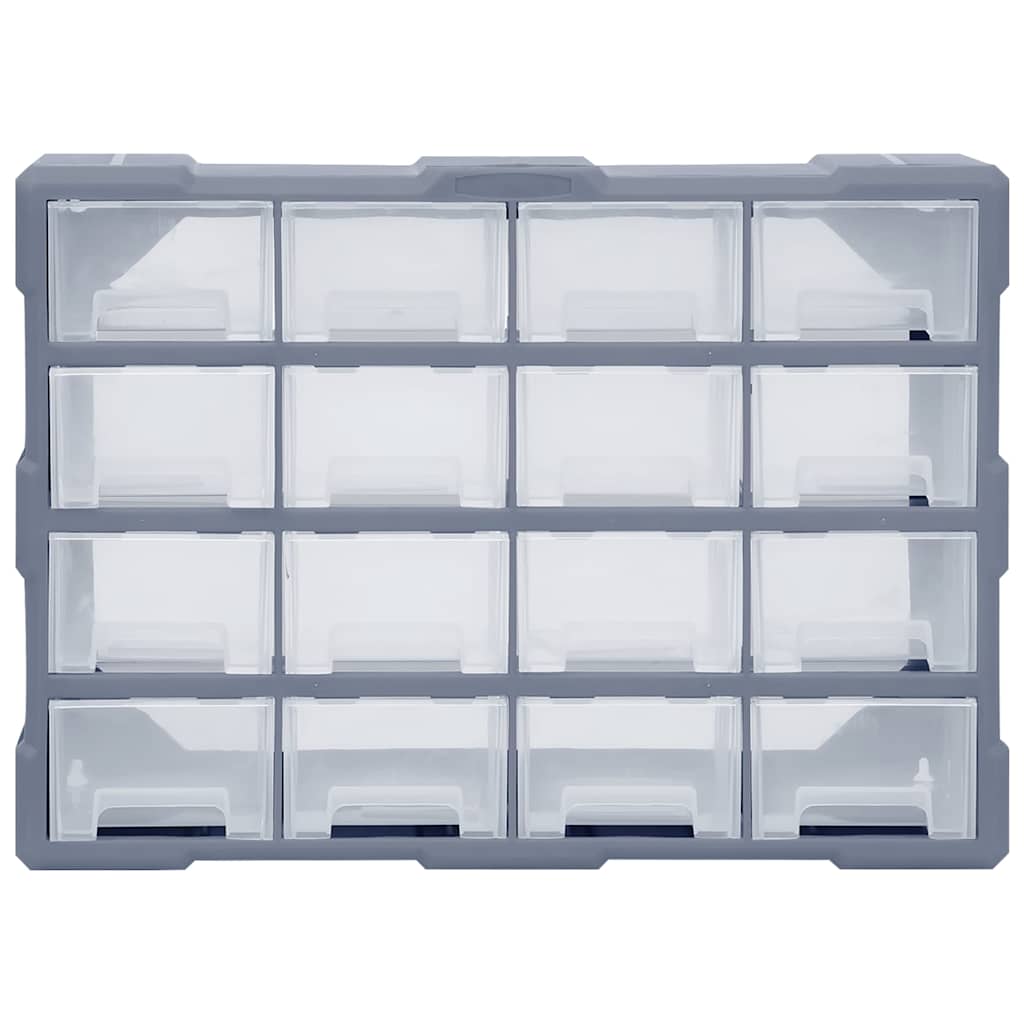 Mitme sahtliga organiseerija 16 keskmise sahtliga 52x16x37 cm