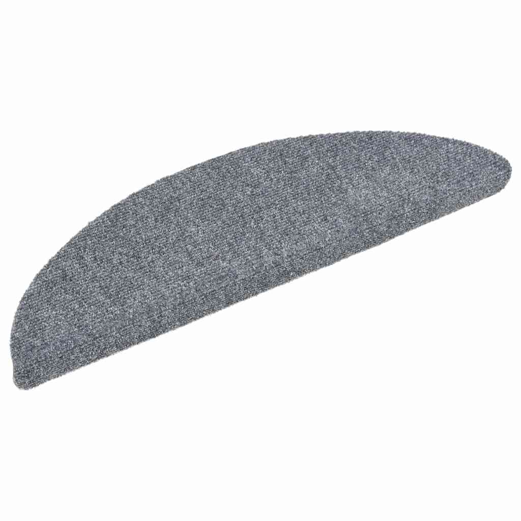 Isekleepuvad trepimatid 10 tk 56 x 17 x 3 cm helehall poolringikujulised