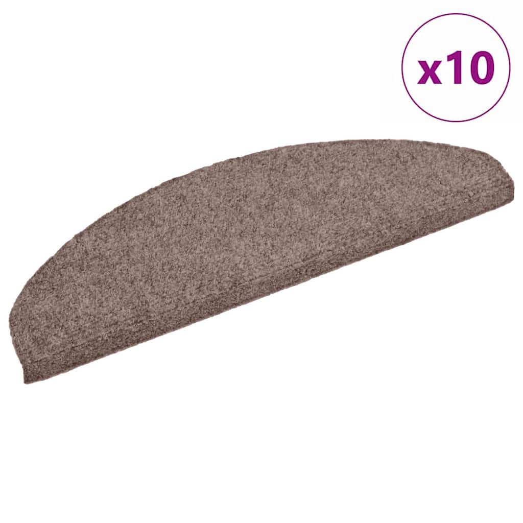 Isekleepuvad trepimatid, 10 tk, 65 x 21 x 4 cm, helepruun, poolringikujulised, suured