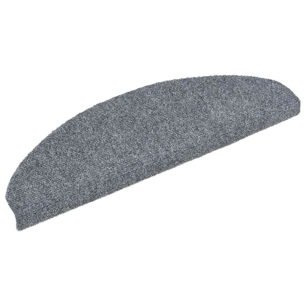 Isekleepuvad trepimatid, 5 tk, 65 x 21 x 4 cm, helehall, poolringikujulised, suured