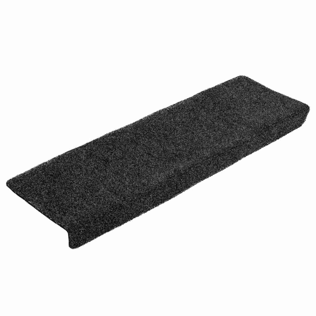 Trepimatid, isekleepuvad, 10 tk, 65 x 21 x 4 cm, mustad, ristkülikukujulised servad