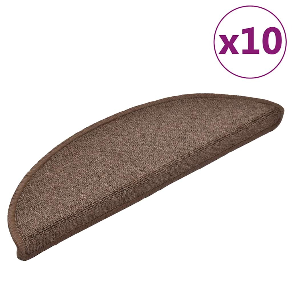 Trepimatid 10 tk 56 x 17 x 3 cm kohvipruunid poolringikujulised