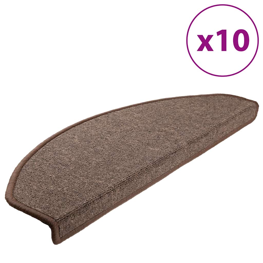 Trepimatid 10 tk 65 x 24 x 4 cm kohvipruunid poolringikujulised suured