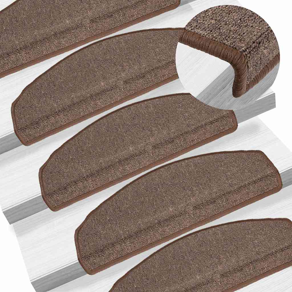 Trepimatid 10 tk 65 x 24 x 4 cm kohvipruunid poolringikujulised suured