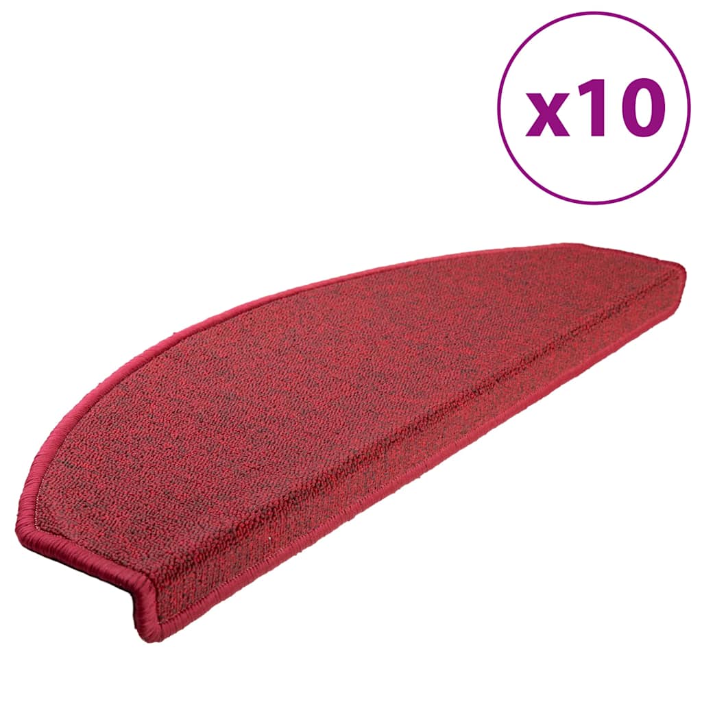 Trepimatid 10 tk 65 x 24 x 4 cm punased poolringikujulised suured