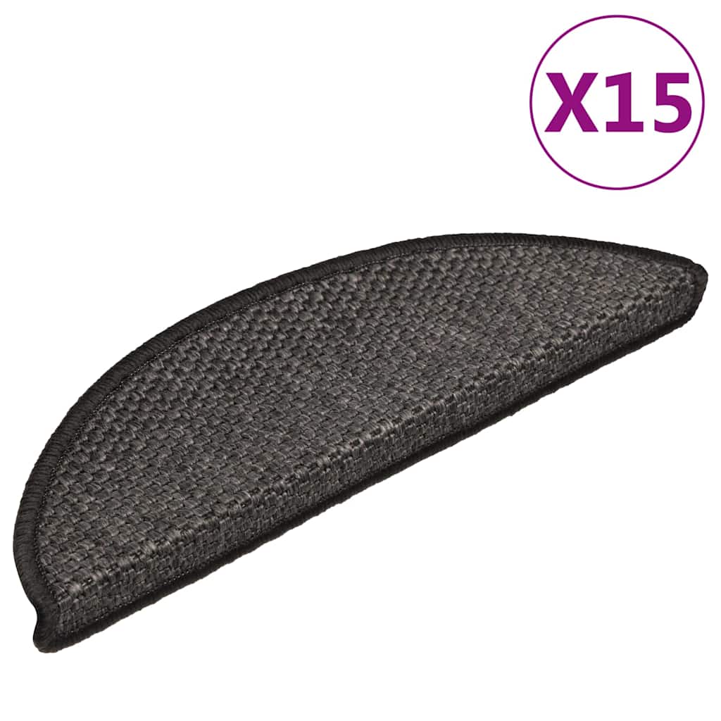 Isekleepuv trepivaip, 15 tk, 56x17x3 cm, antrasiithall