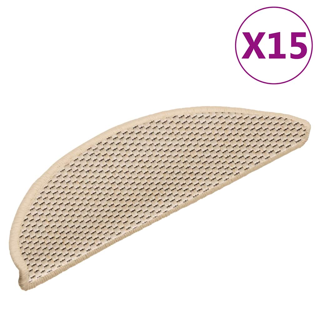Isekleepuv trepivaip, 15 tk, 56x17x3 cm, berber