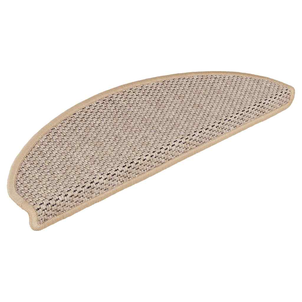 Isekleepuv trepivaip, 15 tk, 65x21x4 cm, helebeež