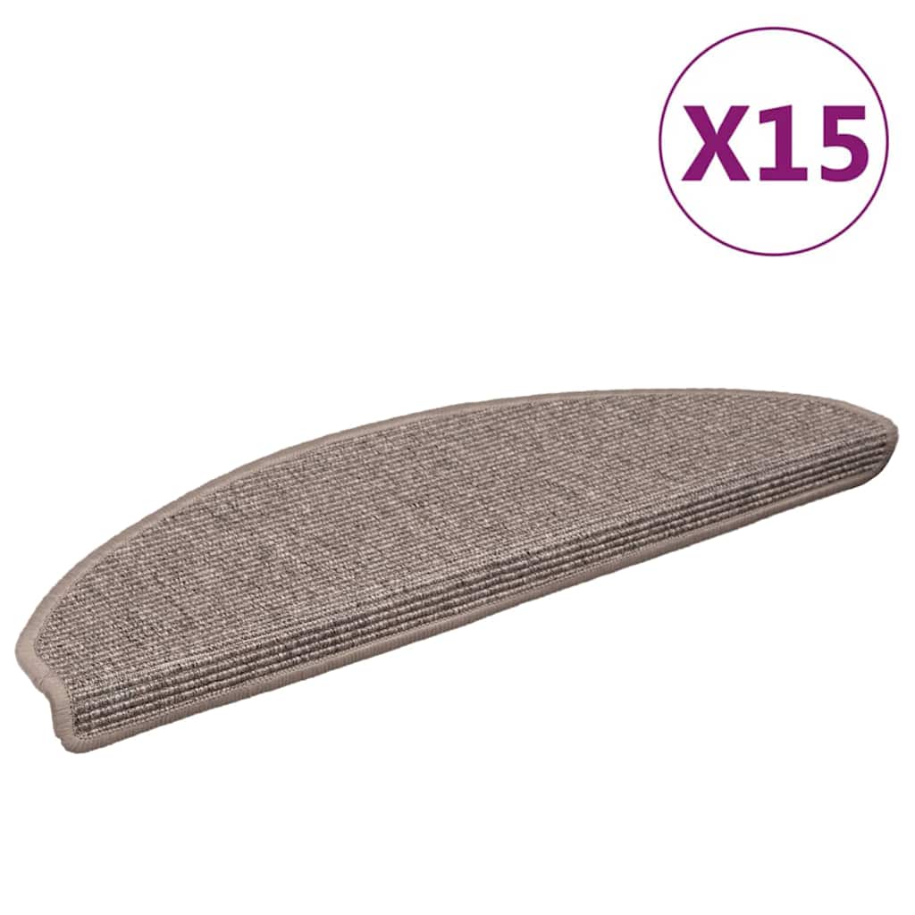 Trepimatid 15 tk 65 x 21 x 4 cm tumebeež poolringikujuline suur