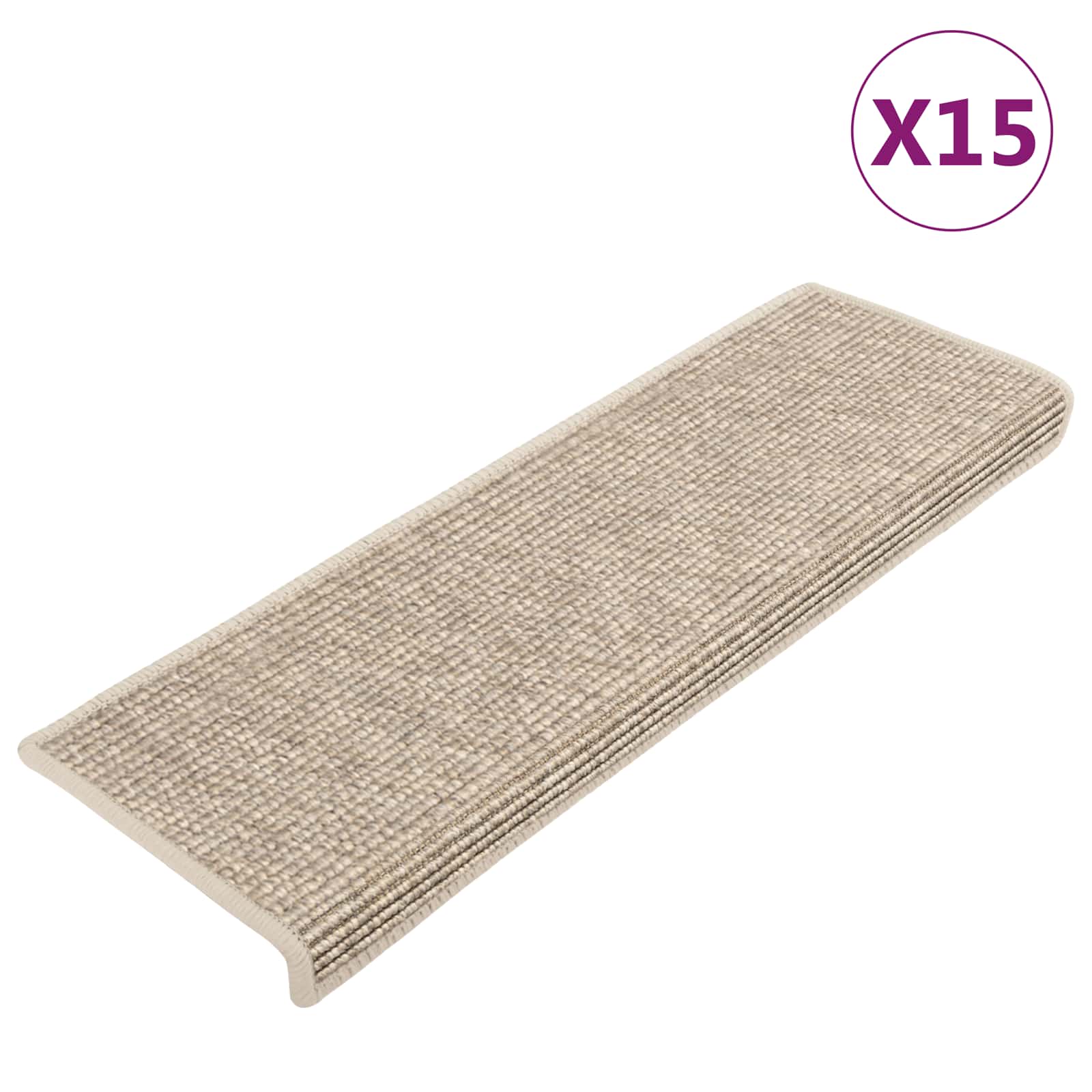 Trepimatid 15 tk 65 x 21 x 4 cm helebeežid ristkülikukujulise servaga