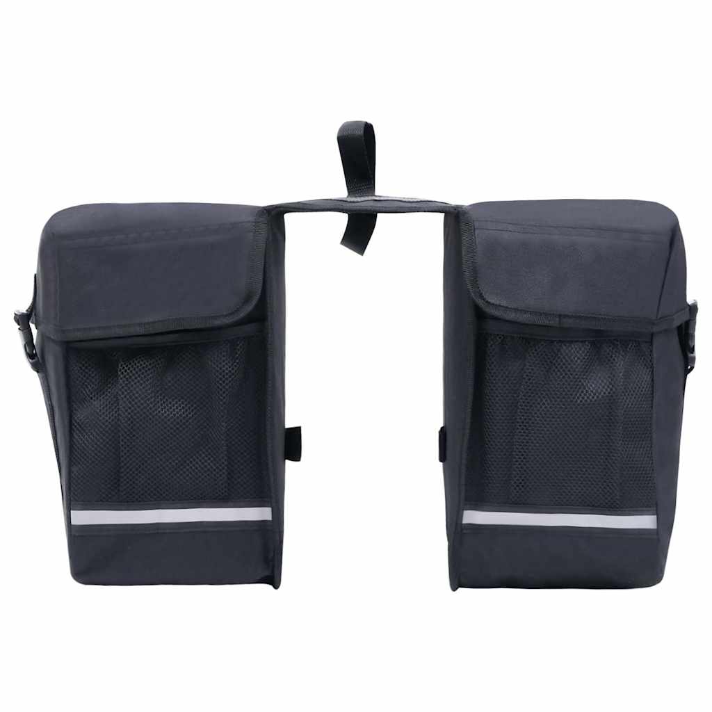 Kaks jalgrattakotti, veekindel, 35 l, must