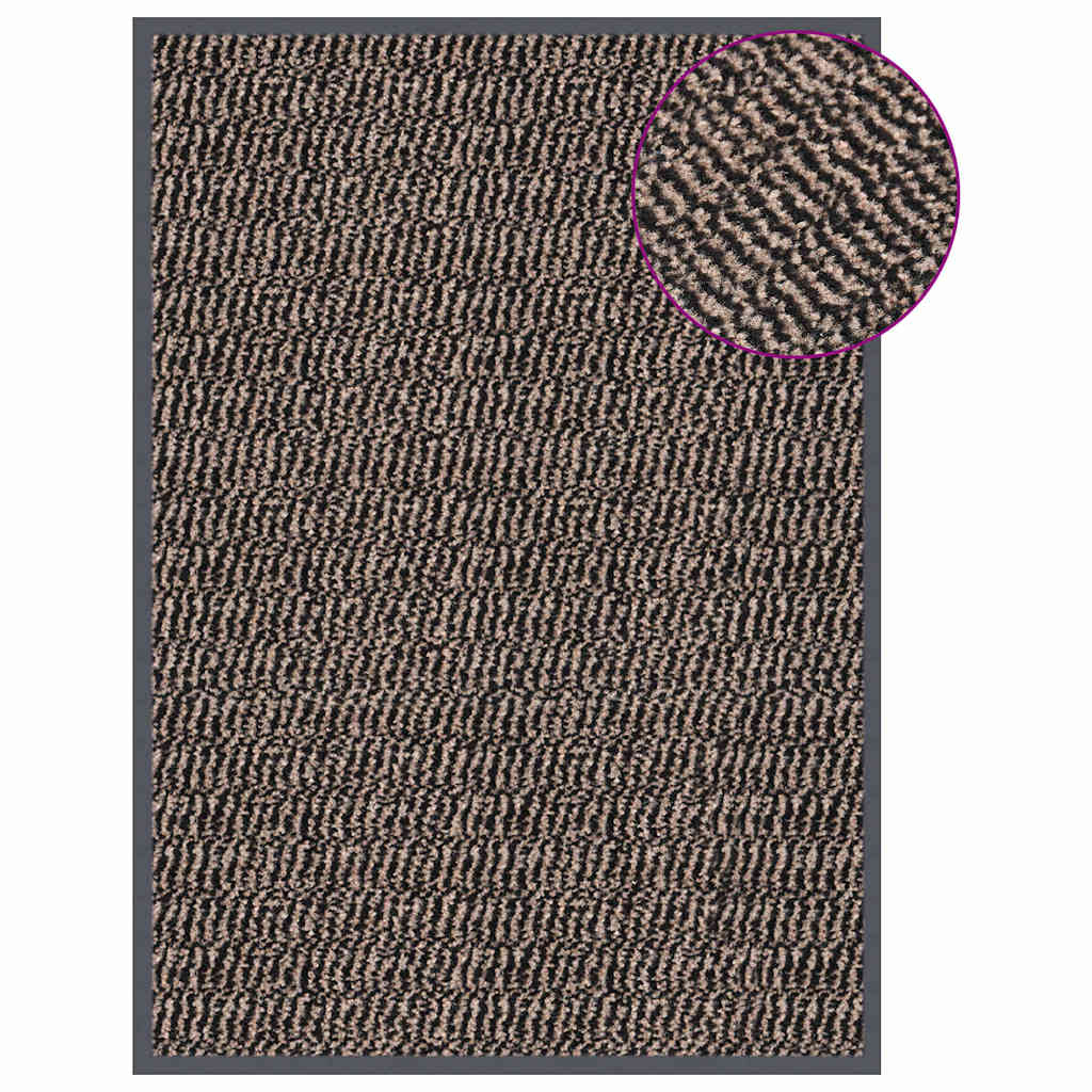 Uksematt, karuspinnaga, 40 x 60 cm, tumepruun