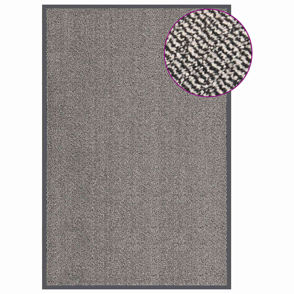 Uksematt, karuspinnaga, 120 x 180 cm, helepruun