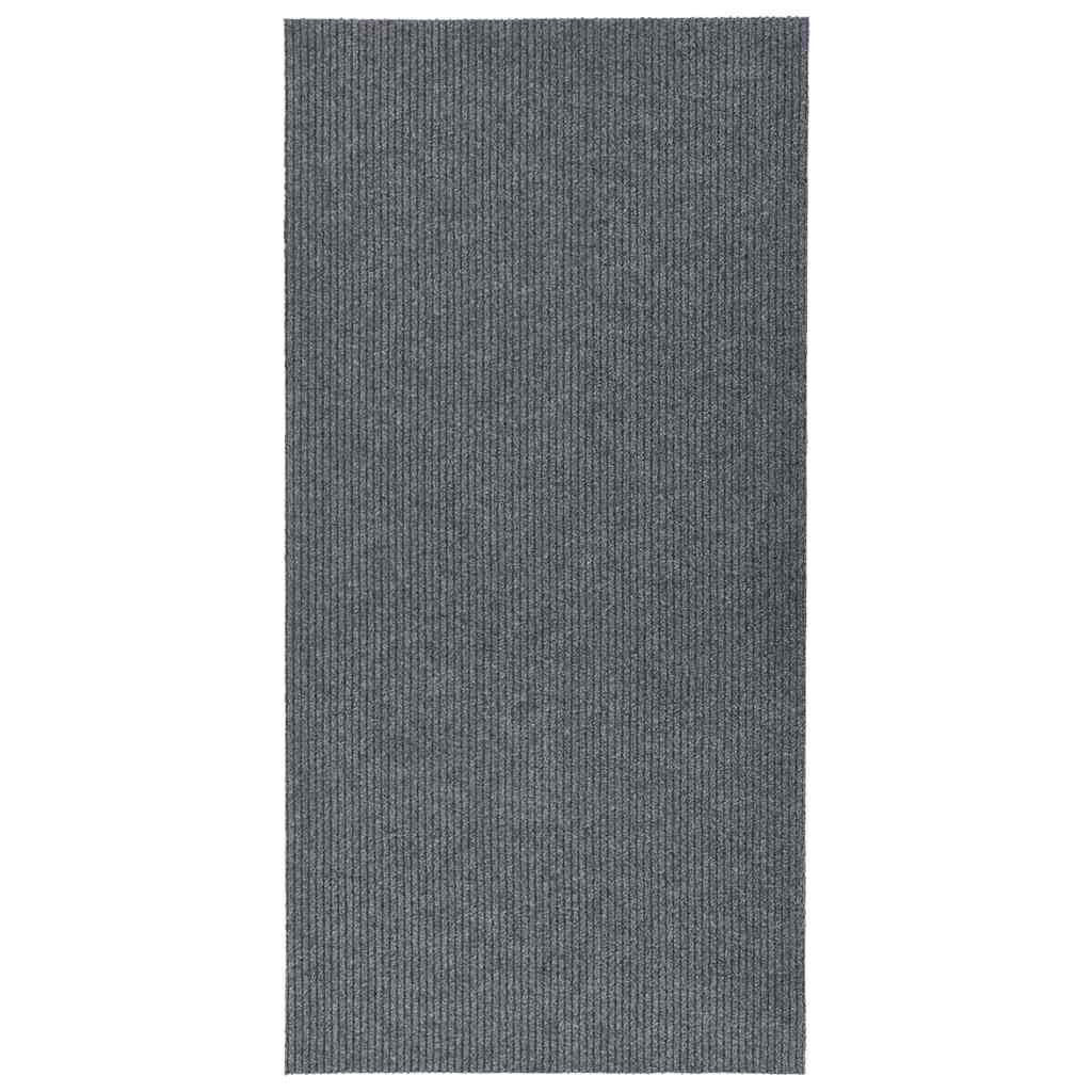 Mustust püüdev vaipkate, 100 x 200 cm, hall