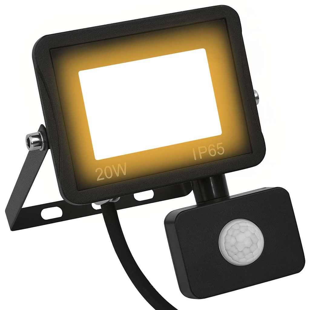 Anduriga LED prožektor, 20 W, soe valge